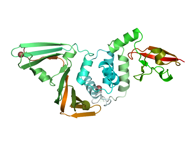 [PyMOL] color by “spectrum” – KPWu's group research site